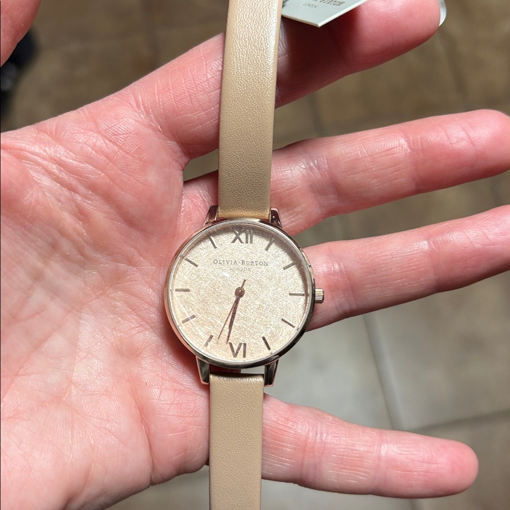 OLIVIA BURTON, Toffee/pale pink Watch OB16WV01